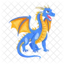 Dragon Vector Mythical Creature Legendary Creature Icon