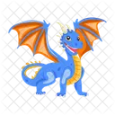 Dragon Vector Mythical Creature Legendary Creature Icon