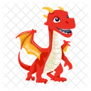 Dragon Vector Mythical Creature Legendary Creature Icon