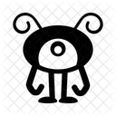 Monster Scary Character Icon