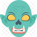Scary Face Halloween Icon