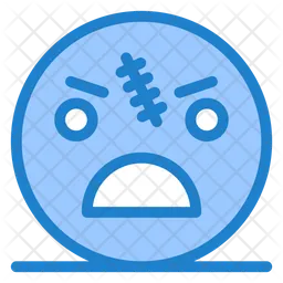 Scary Face  Icon