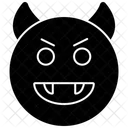 Scary Face Ghost Halloween Icon