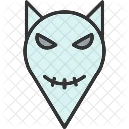 Scary Face  Icon