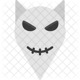 Scary Face  Icon