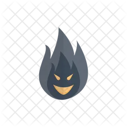 Scary Fire  Icon