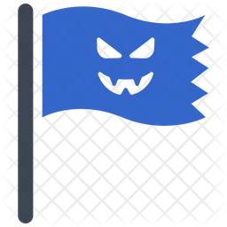 Scary flag  Icon