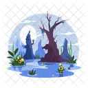 Scary forest  Icon