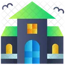 Scary Home Horror House Haunted House Icon