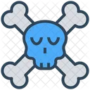 Halloween Scary Crossbones Icon