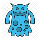 Monster Character Scary Icon