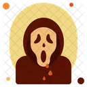 Scary Mask Halloween Horror Icon