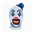 Scary Mime Halloween Mime Creepy Mime Icon
