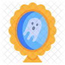 Ghost Mirror Spooky Mirror Scary Mirror Icon