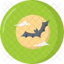 Scary Moon Icon