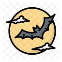 Scary Moon Icon