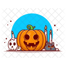 Scary Pumkin  Icon