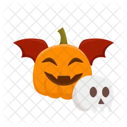 Scary pumpkin  Icon