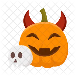 Scary pumpkin  Icon