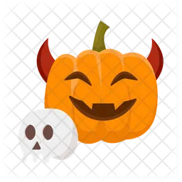 Scary pumpkin  Icon