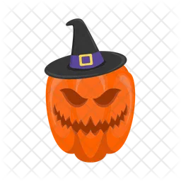 Scary pumpkin  Icon