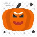 Face Halloween Pumpkin Icon
