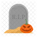 Halloween Spooky Pumpkin Icon