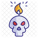 Scary Skull Icon