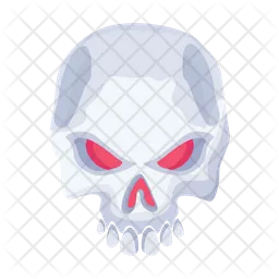 Scary Skull  Icon