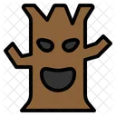 Tree Leafless Halloween Scary Spooky Icon