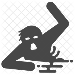 Scary zombie Icon