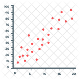 Scatter Chart Icon - Download in Flat Style
