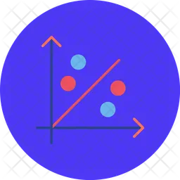 Scatter Graph  Icon