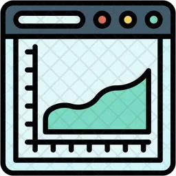 Scatter graph  Icon