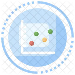 Scatter Graph  Icon