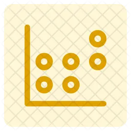 Scatter plot  Icon