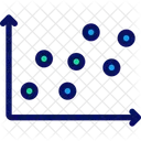Scatter Plot Chart Graph Icon