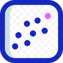 Scatter Graph Bubble Chart Scatter Chart Icon