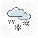 Scattered snow  Icon