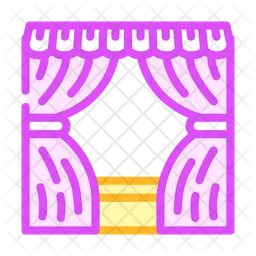 Scene Curtains  Icon