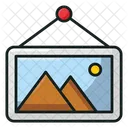 Natural Landscape Picture Painting Icon