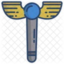 Scepter Monarchy Cross Icon