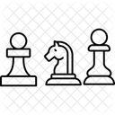 Schach Strategie Planung Icon