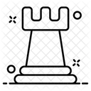 Schach Turm  Symbol