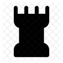 Schach Turm Schachfigur Schach Symbol
