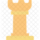 Schach Turm  Symbol