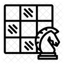 Schachbrett Kariert Schachbrett Symbol