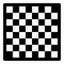 Schachbrett Schach Brett Symbol