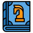 Schachbuch Strategiebuch Lernbuch Symbol