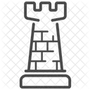 Schach Turm  Symbol